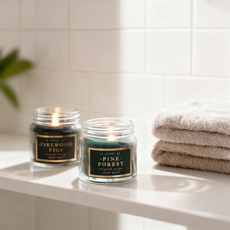 Example generated image for the Bathroom shelf scene