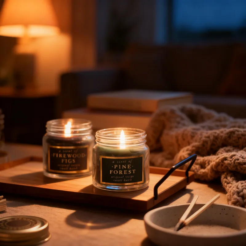 Example generated image for the Warm home scene